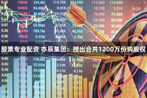 股票专业配资 亦辰集团:授出合共1200万份购股权